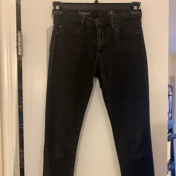 AG Adriano Goldschmidt Black Jeans - The Prima Ankle Sz 25R - Picture 2 of 9
